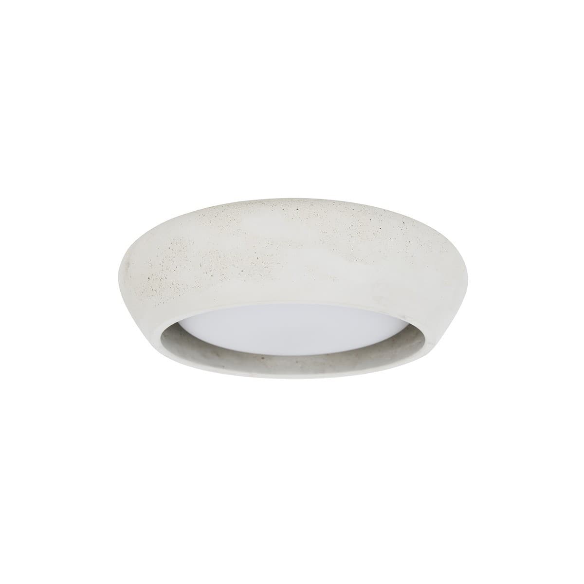 Fjord 1 Light Flush Mount in Stone