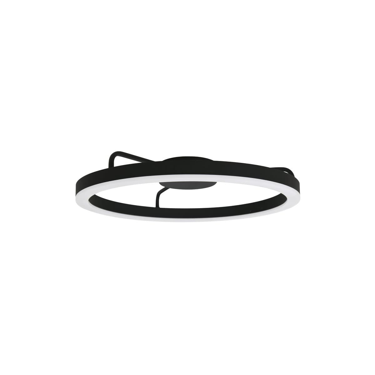Circa 450mm LED Flush Mount in Black-img-1