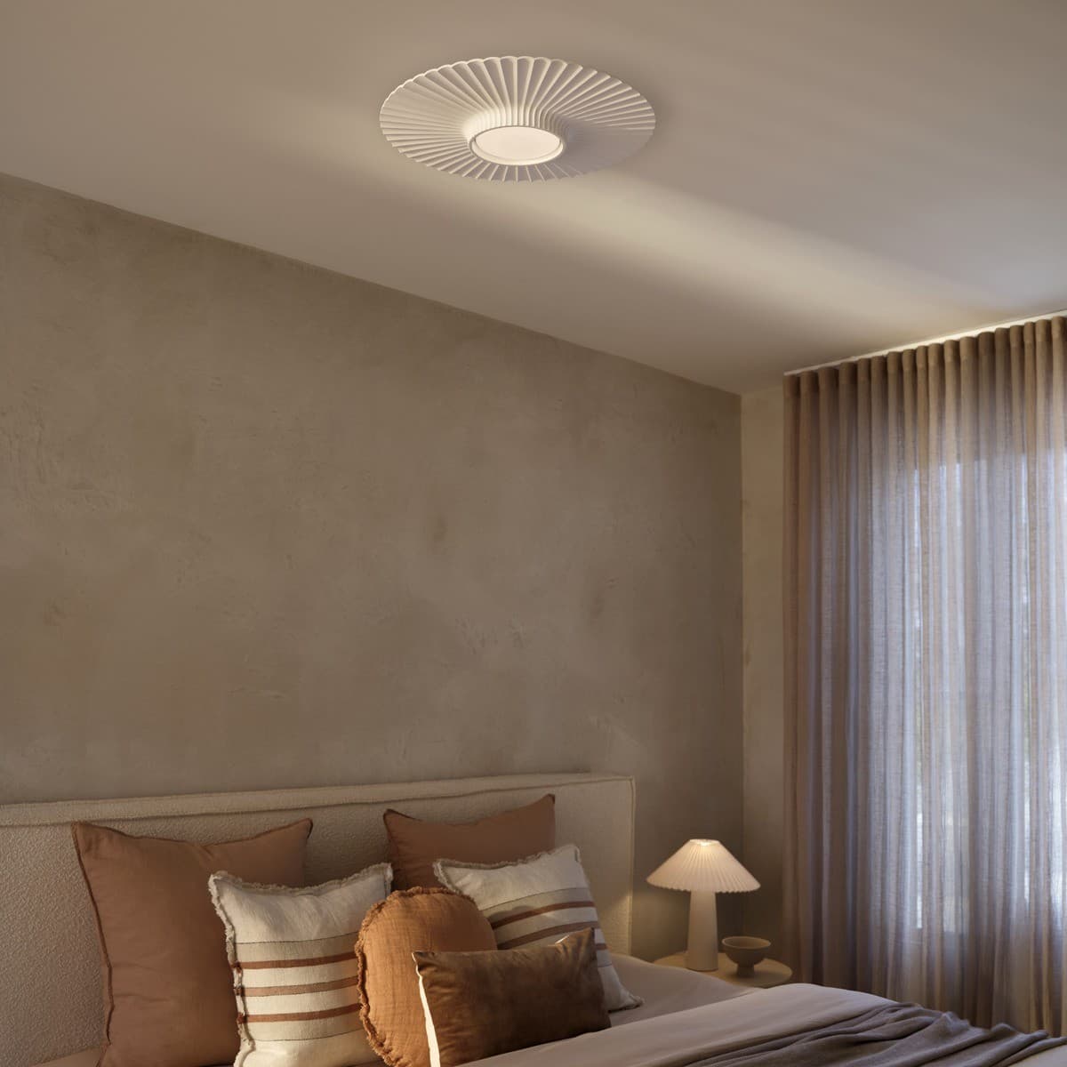 MFL Bianco 500mm Flush Mount in White Gypsum-img-3
