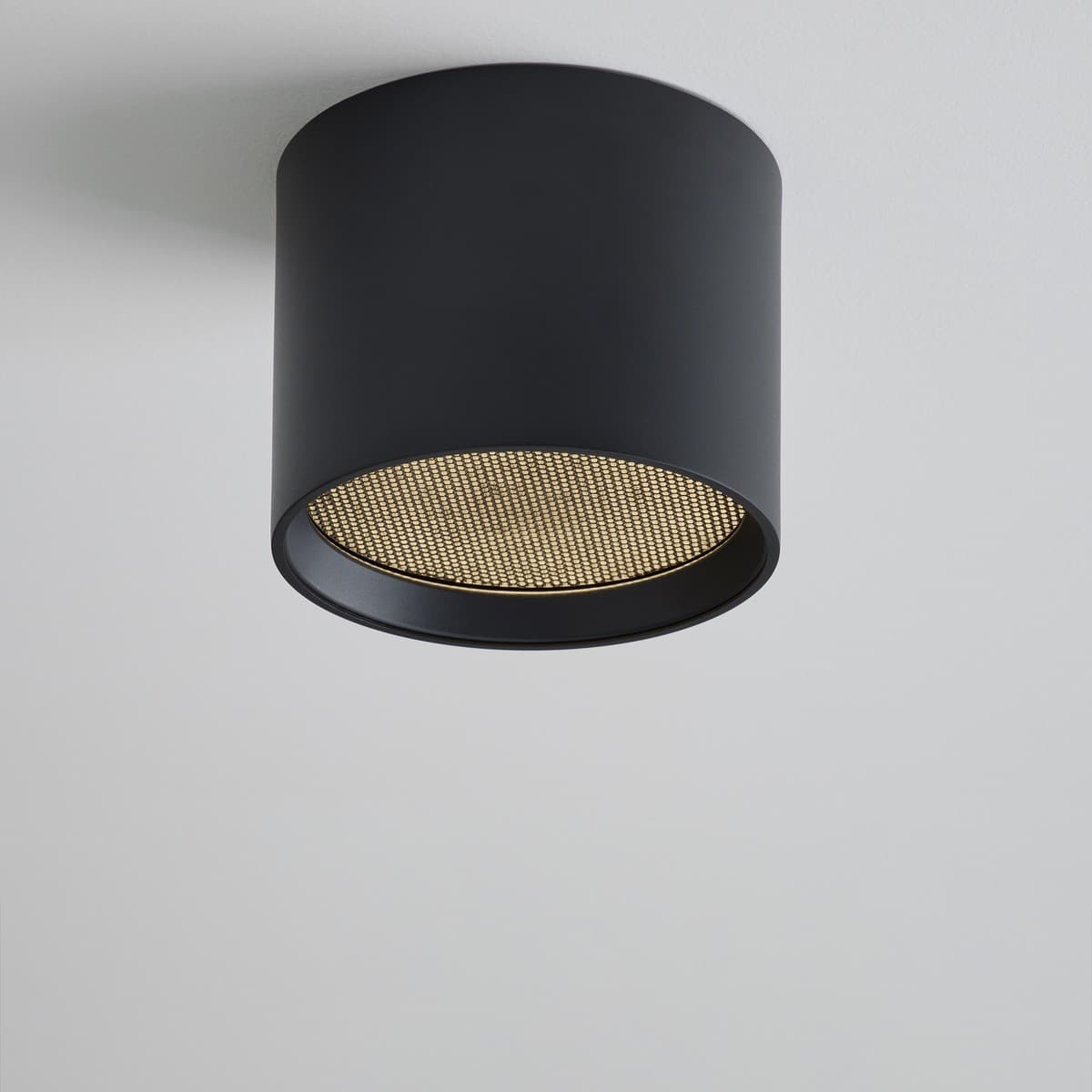 MFL Lunar 1 Light 175mm Flush Mount in Black-img-4