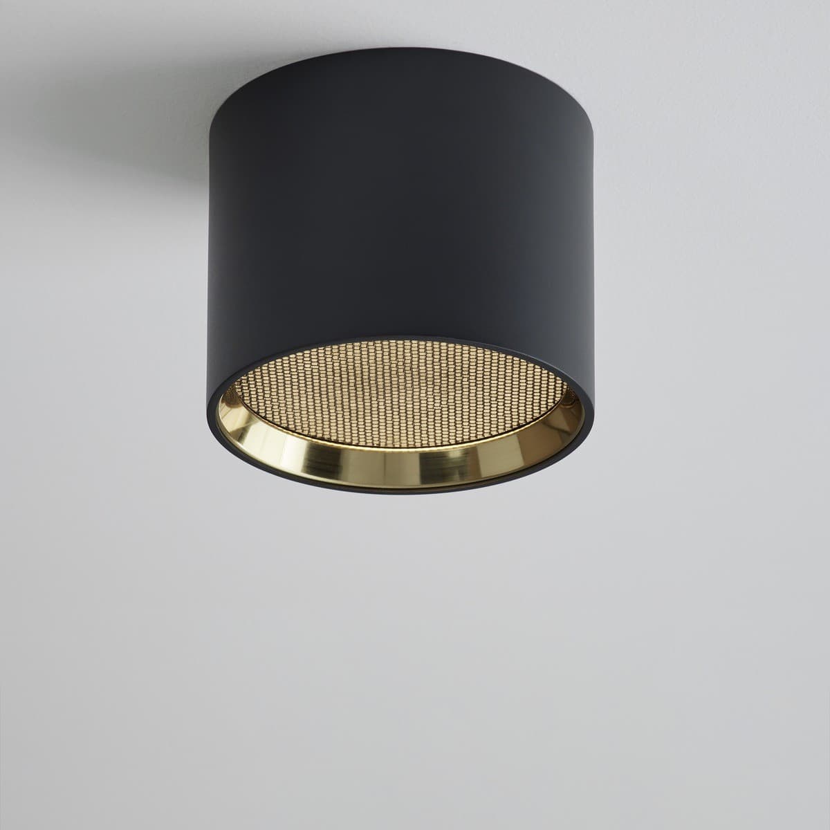 MFL Lunar 1 Light 175mm Flush Mount in Black-img-5