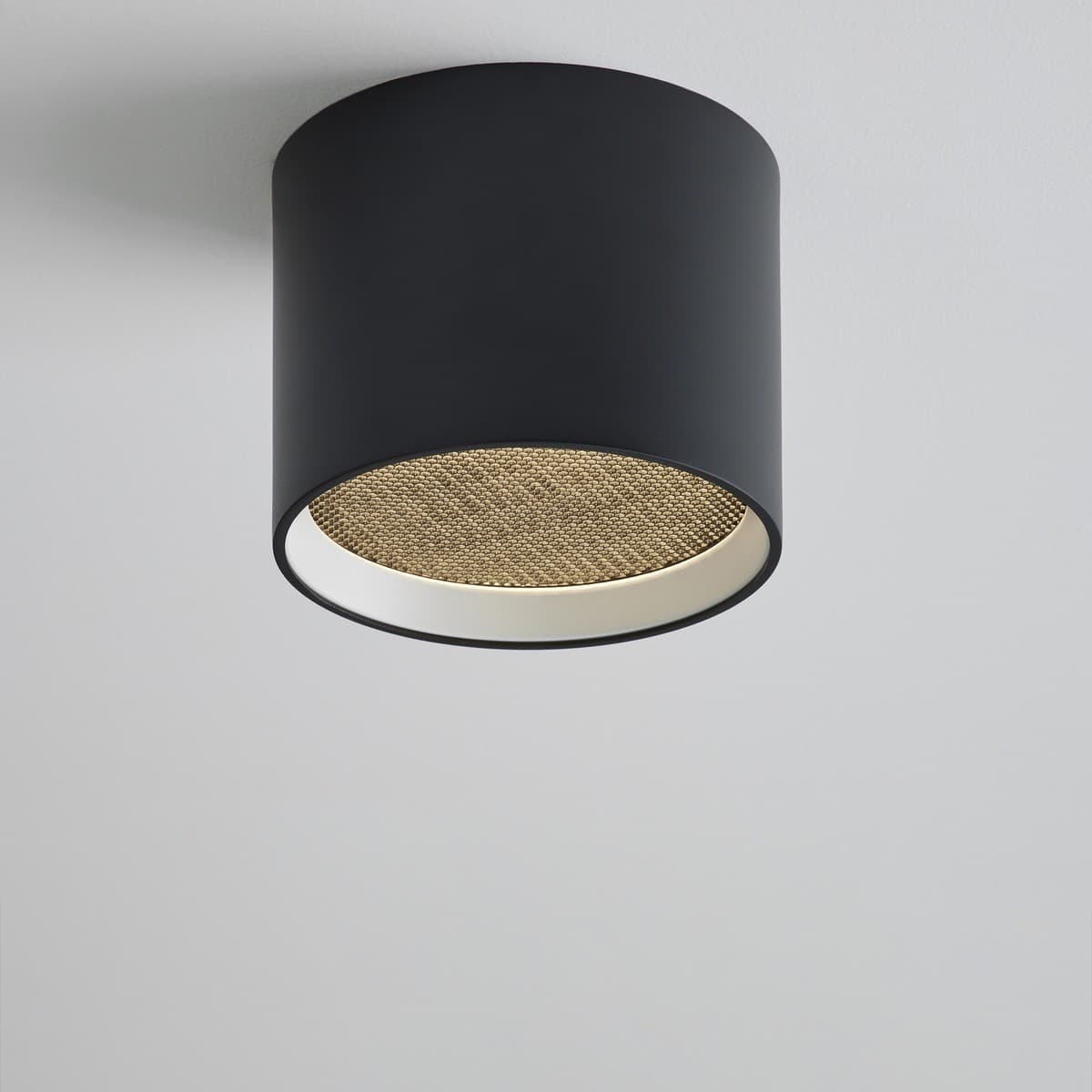 MFL Lunar 1 Light 175mm Flush Mount in Black-img-6