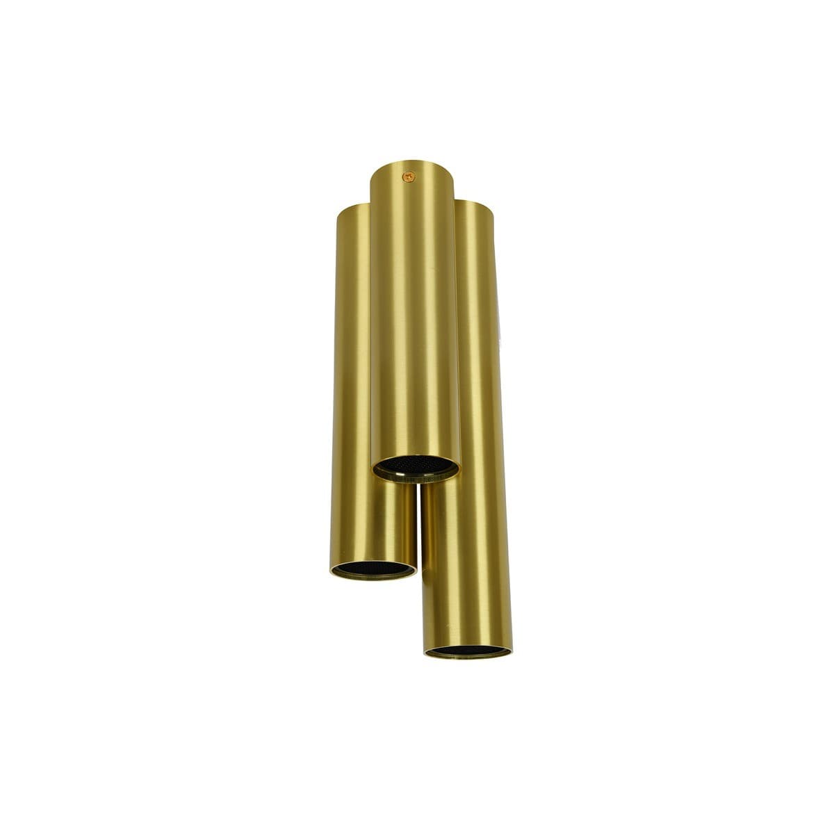 MFL Trivium 3 Light Flush Mount in Brass-img-1