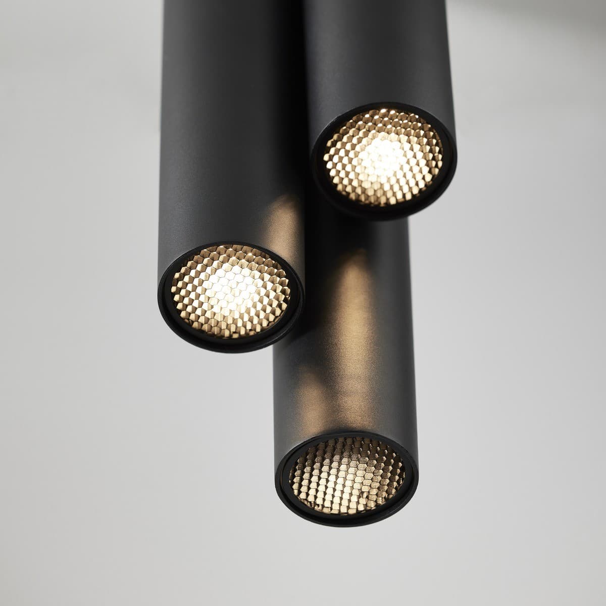 MFL Trivium 3 Light Flush Mount in Brass-img-4