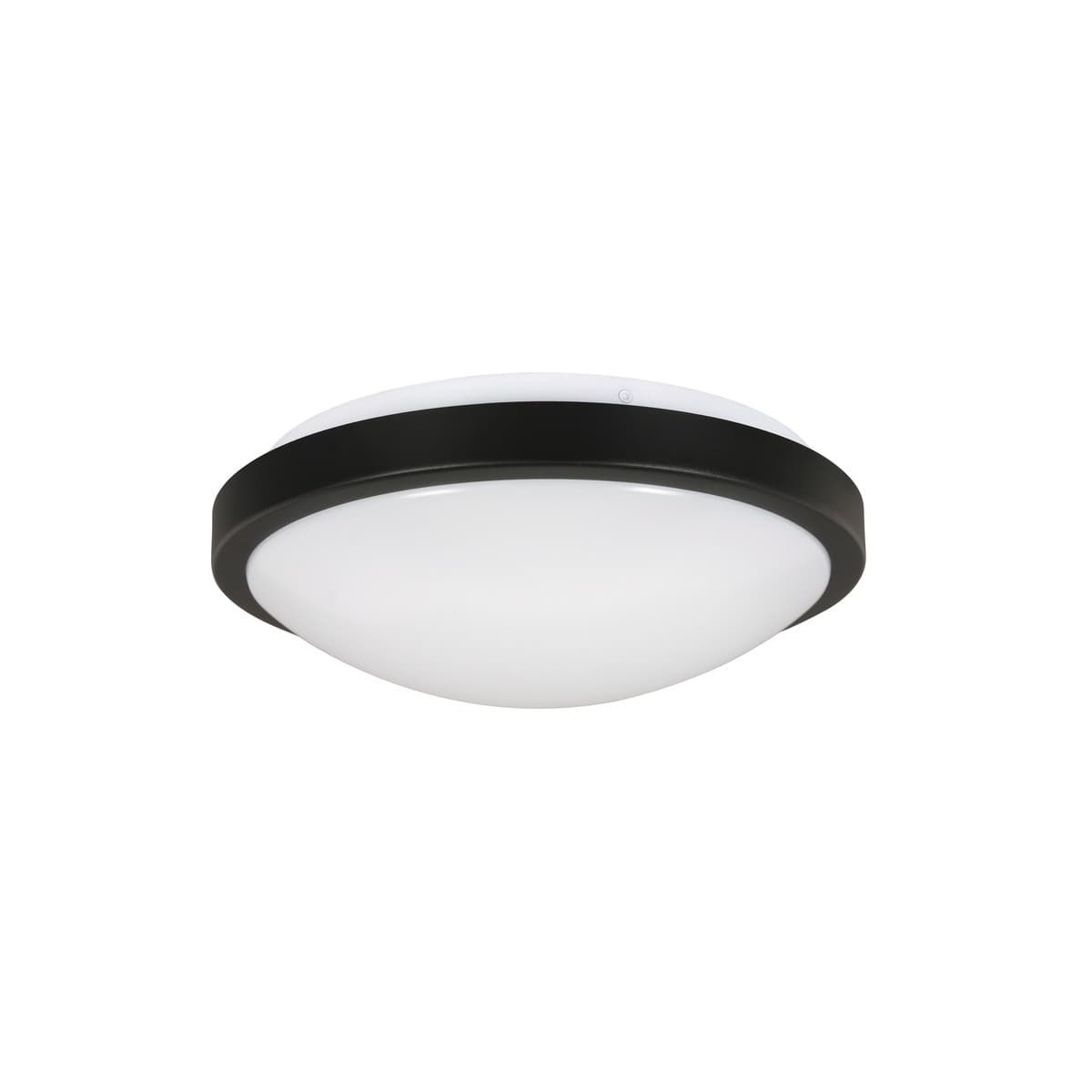 Cameo 300mm 1 Light Flush Mount in Matte Black-img-1