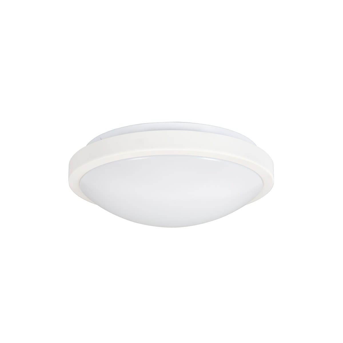 Cameo 300mm 1 Light Flush Mount in Matte White-img-1