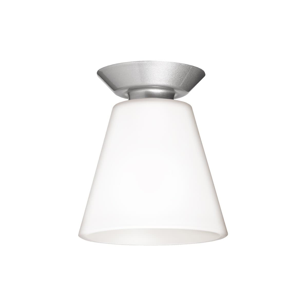 Iso DIY in Satin Silver with Opal Coned Shaped Glass-img-1