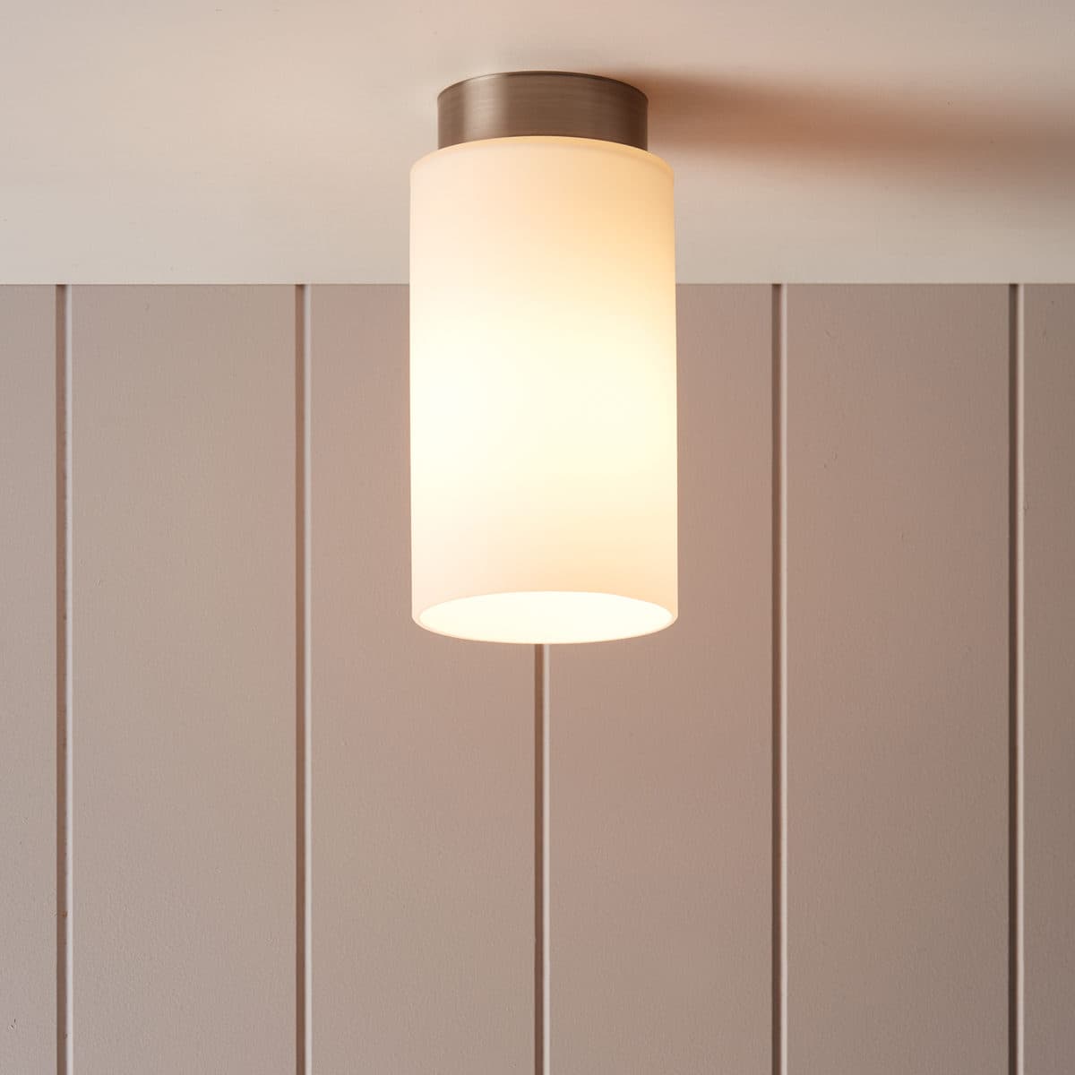 Amy DIY in Satin Nickel Finish with Opal Glass-img-2