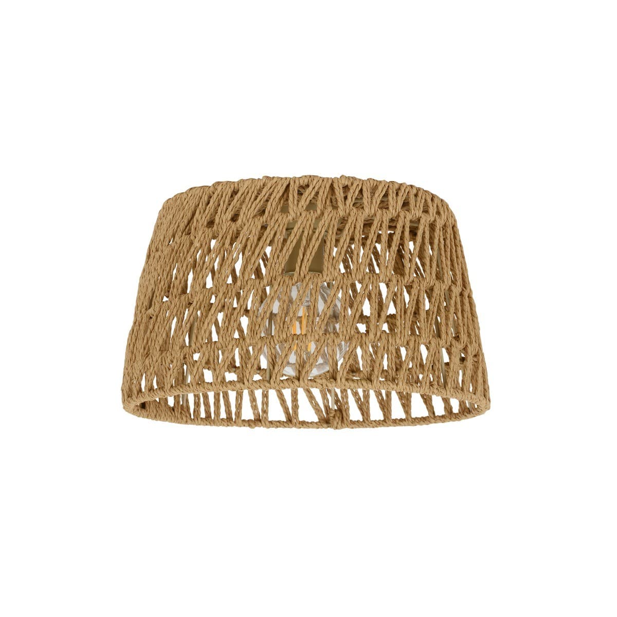 Byron 1 Light DIY Batten Fix in Natural Weave-img-1