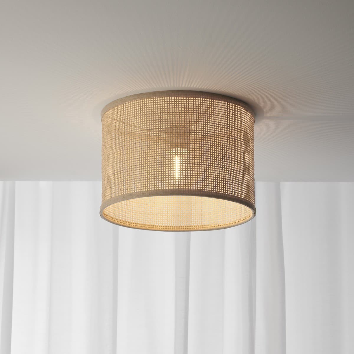 Shore 1 Light Batten Fix in Natural