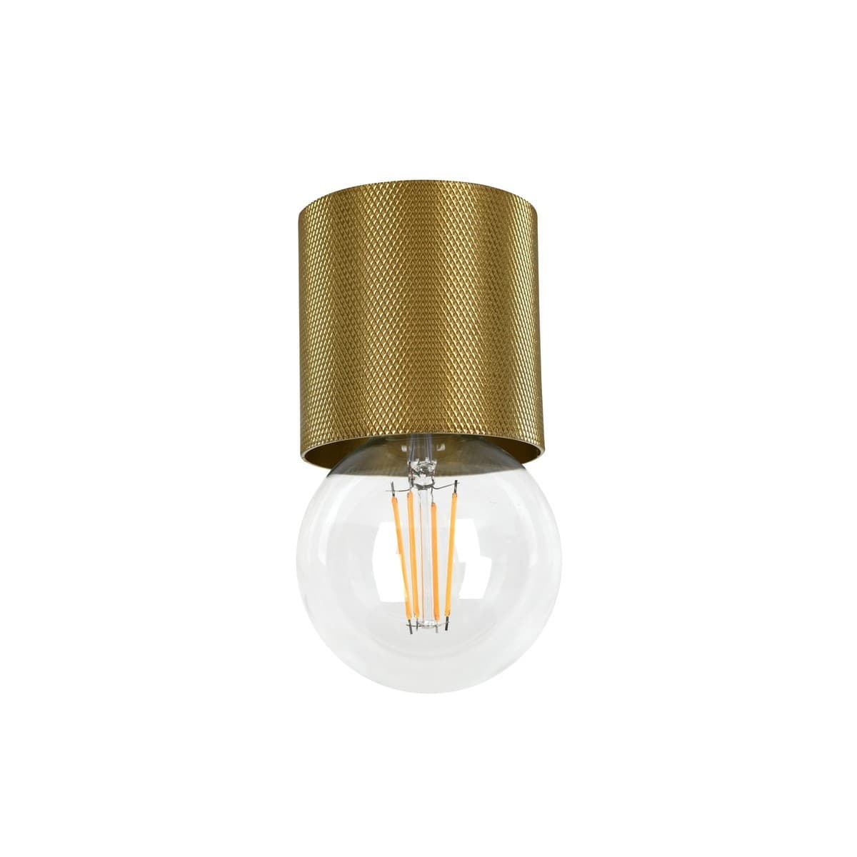 Etch 1 Light Batten Fix in Brass-img-1