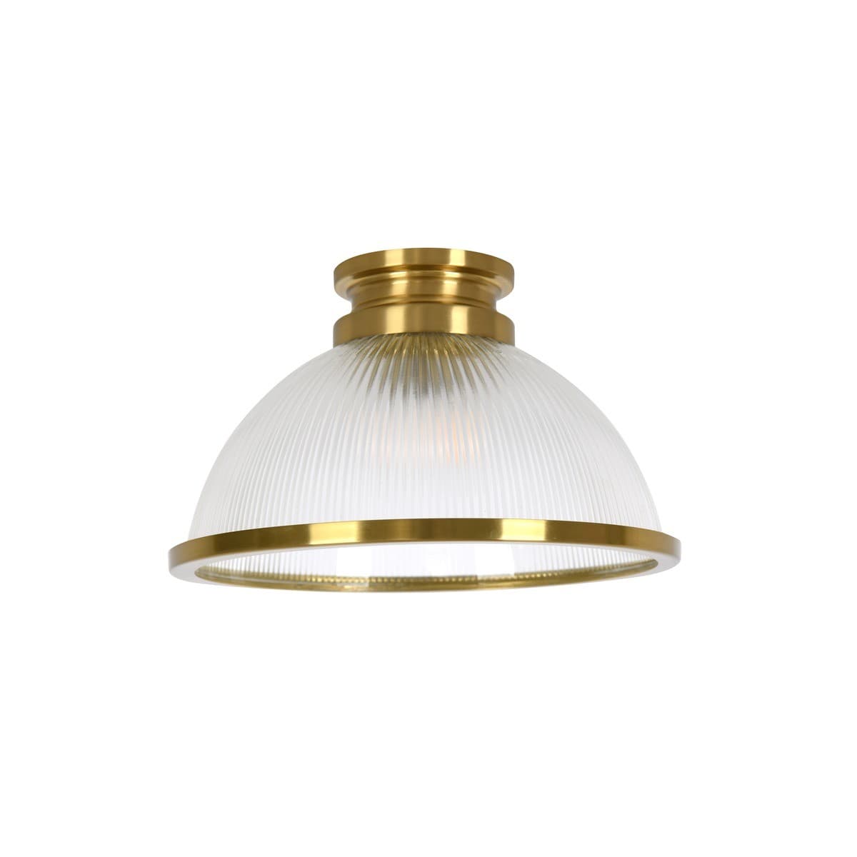 Alfred 1 Light Batten Fix in Aged Brass/Glass-img-1