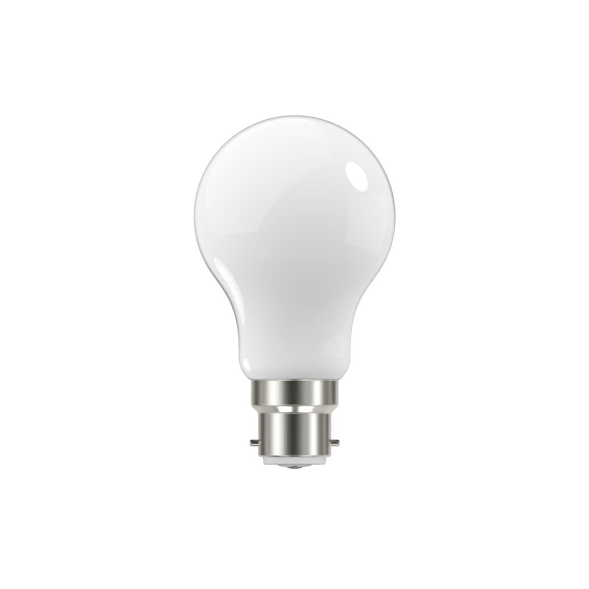 GE 7.5W Glass Opal BC LED GLS Globe in Day Light-img-1