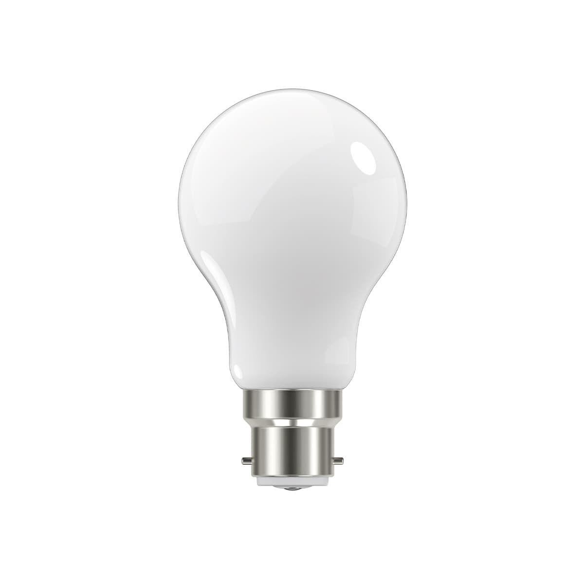 GE 4.3W Glass Opal BC LED GLS Globe in Cool White-img-1