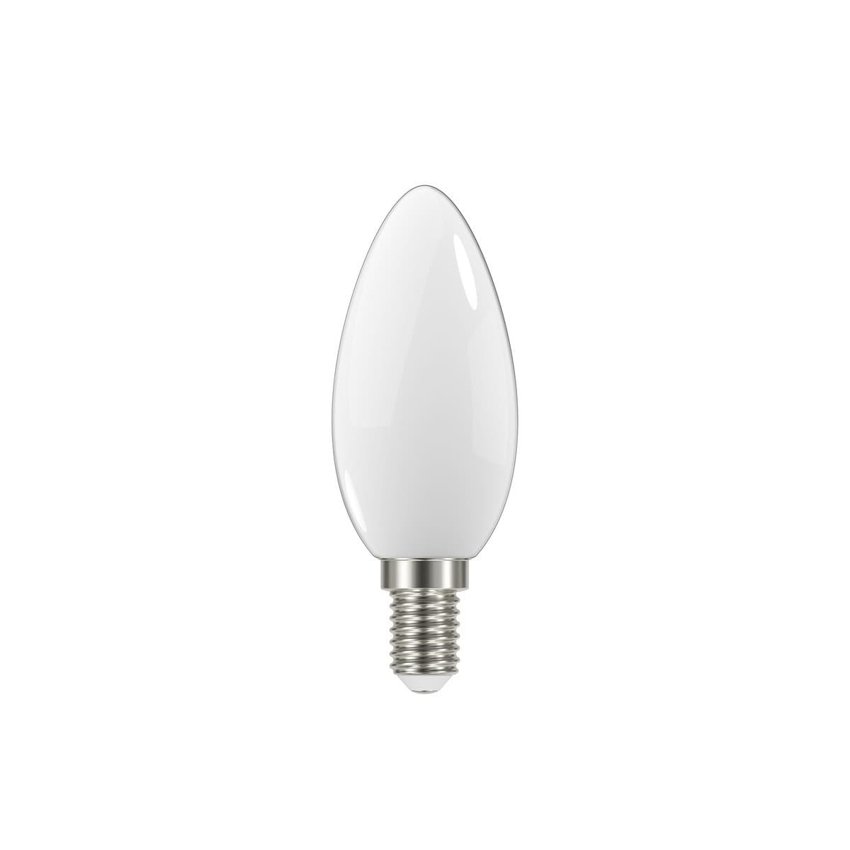 GE 4.7W LED Opal SES Candle Warm White Globe