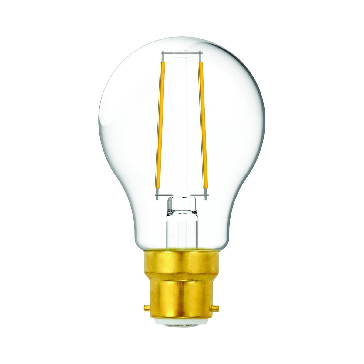 GE 4.6W Heritage LED GLS BC Globe in Warm White