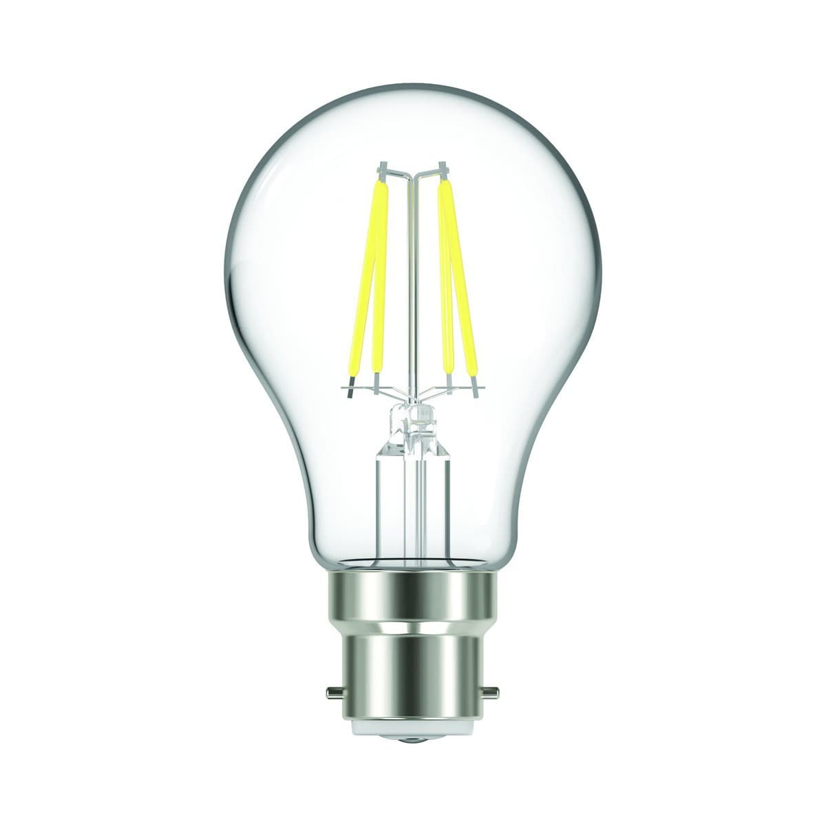 GE 4.3W Heritage LED GLS BC Globe in Cool White-img-1