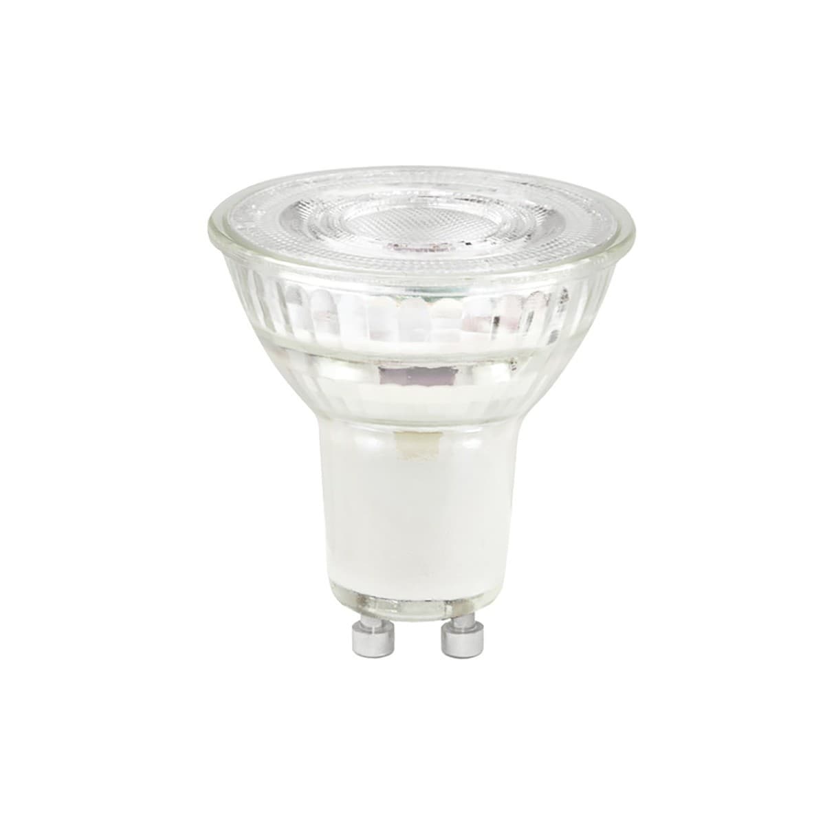 GE 6.8W Dimmable GU10 Globe in Warm White with 35-Degree Beam Angle-img-1