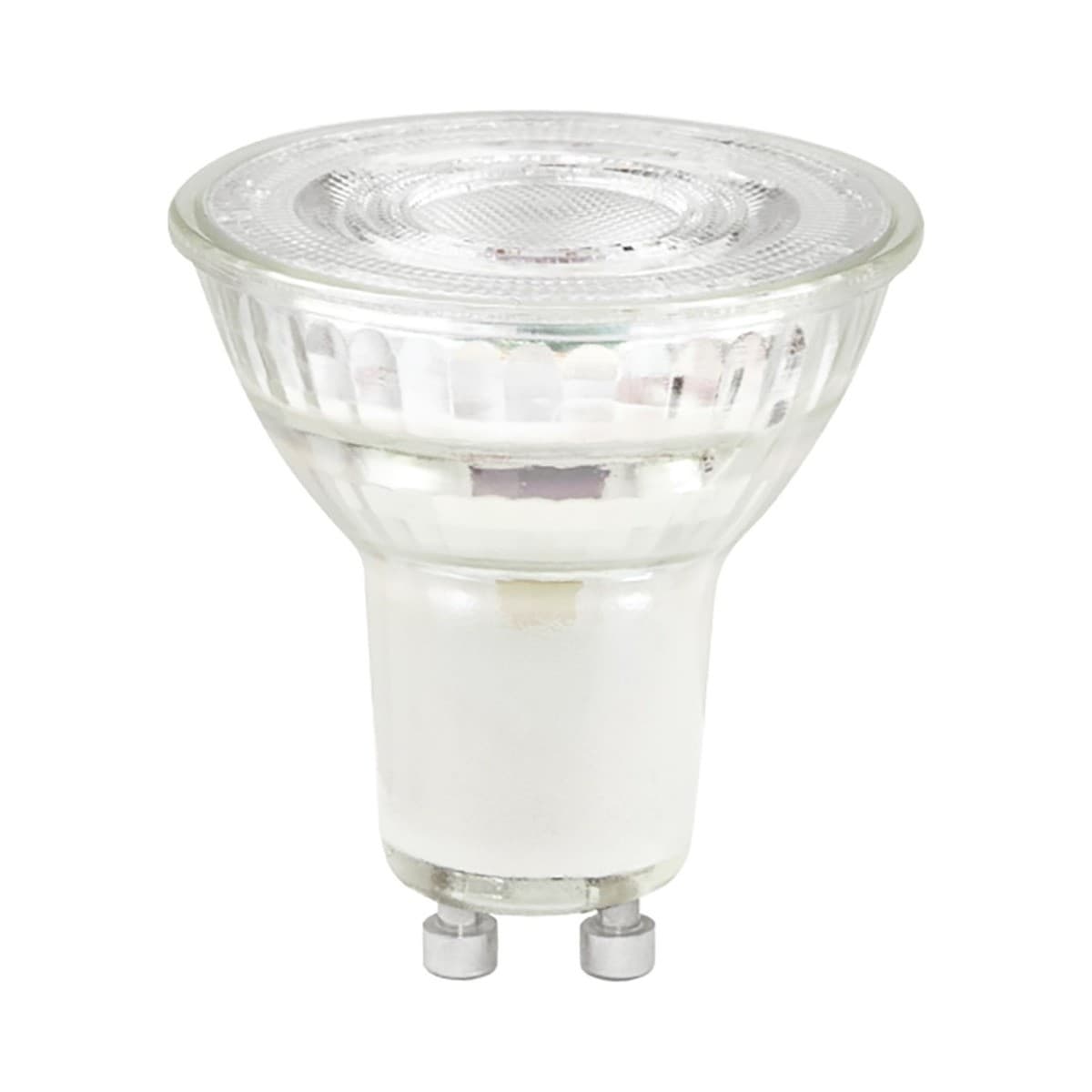 GE 6.8W Dimmable GU10 Globe in Cool White with 35-Degree Beam Angle-img-1