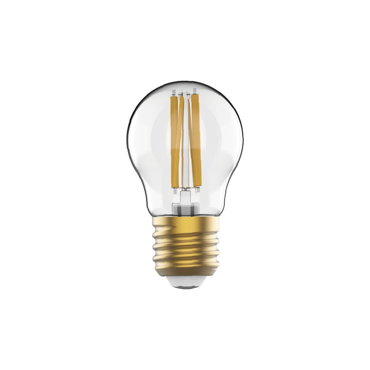 GE 6.5W LED Heritage ES Dimmable Fancy Round Globe in Warm White-img-2