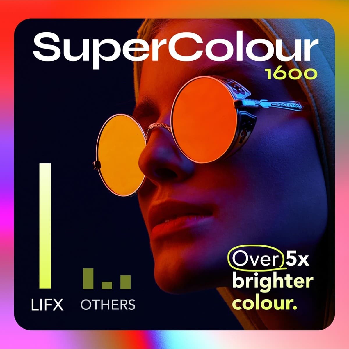 LIFX SuperColour 11W Dimmable ES LED GLS Smart Globe in RGB + Full White Spectrum-img-4