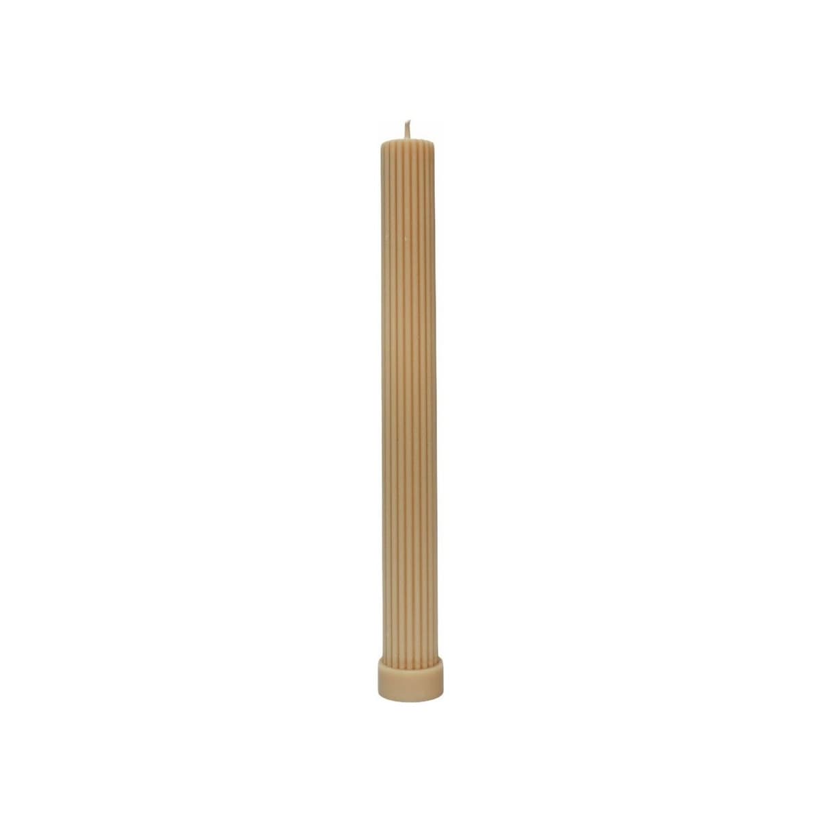 Haus & Co Tall Pillar Candle in Butter