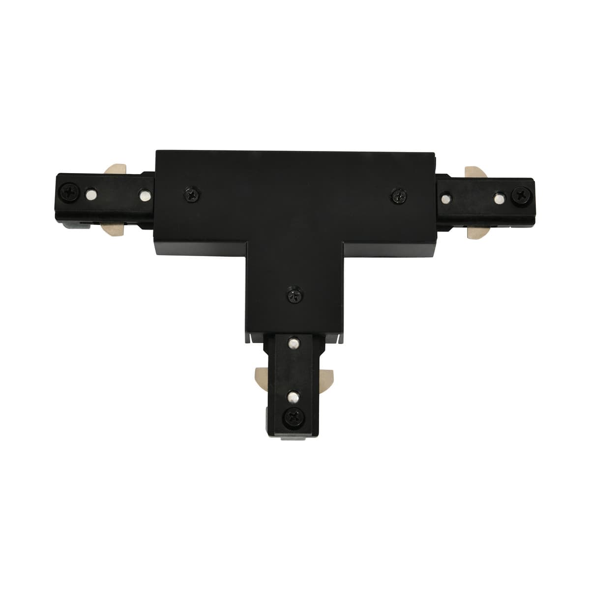 3-Way T-Shaped Track Joiner in Black V2-img-1