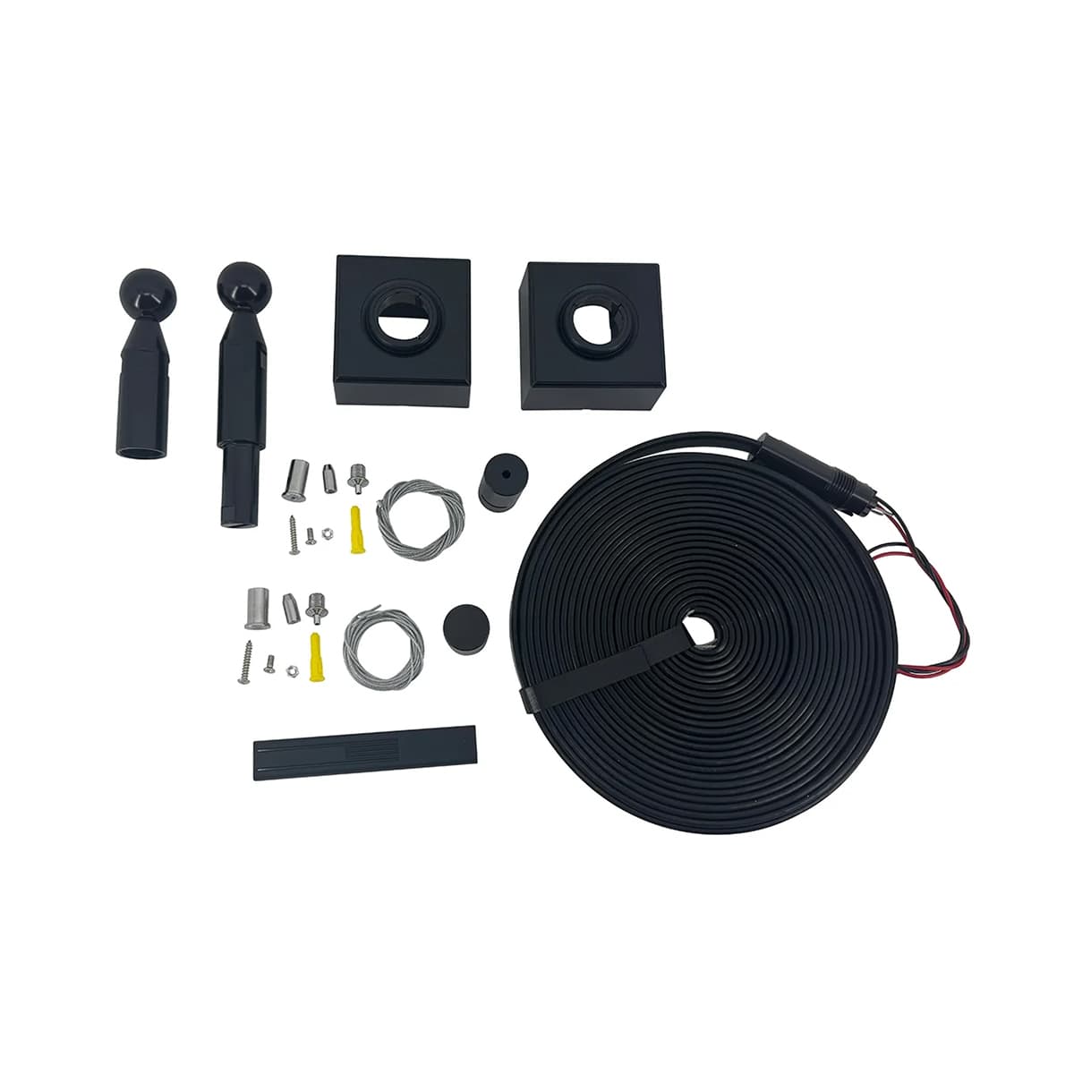 Skywire 24V Ribbon Track 10 Metre Kit in Black-img-1