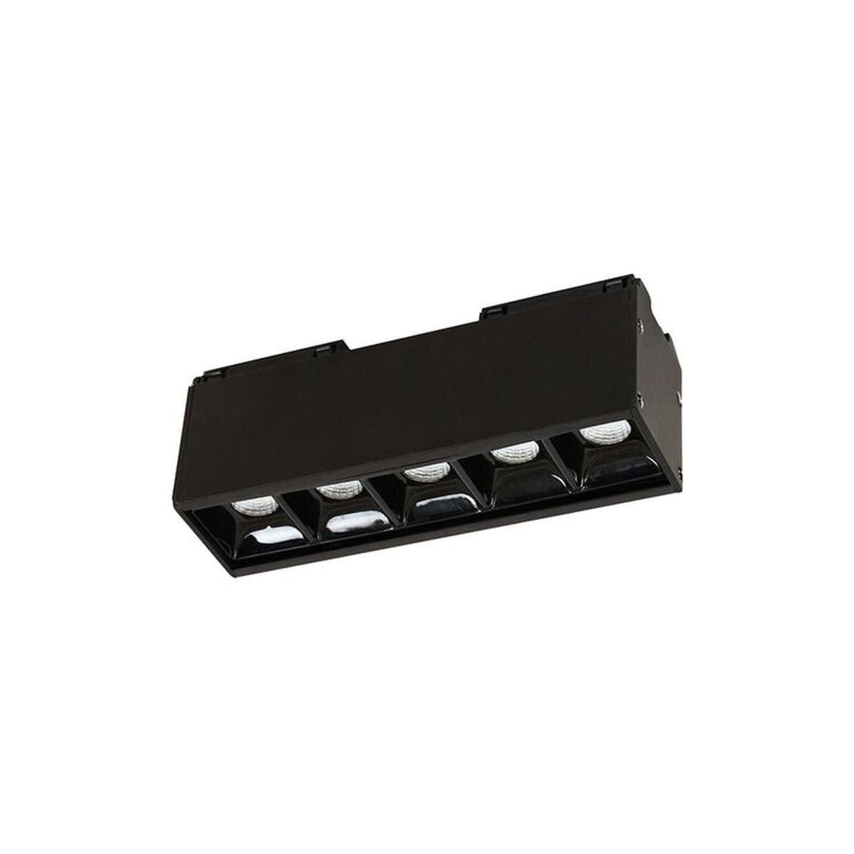 MFL Induction 5 Light COB Linear Track Light in Black-img-1