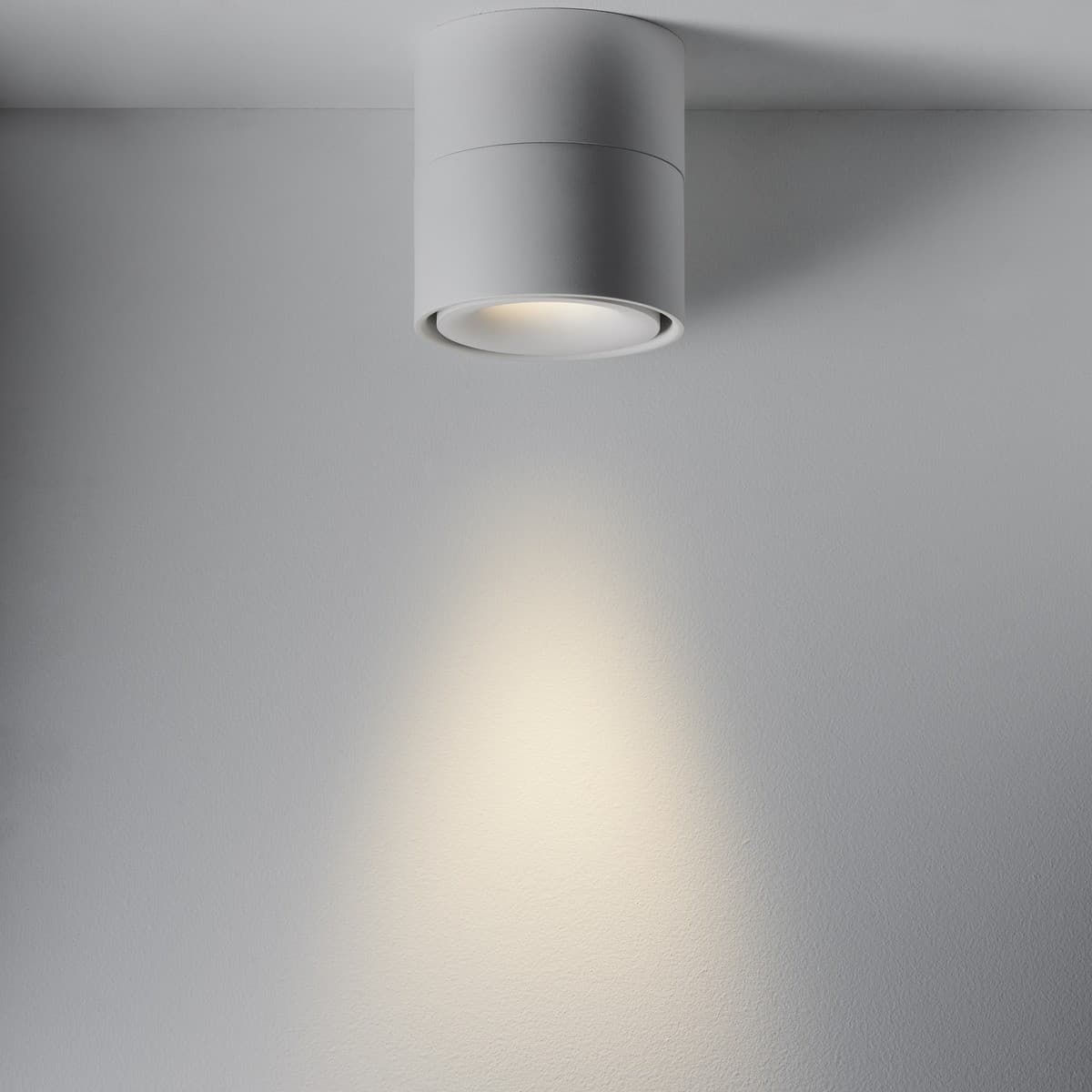 MFL Harlo 1 Light LED Track Spot Light in White-img-2