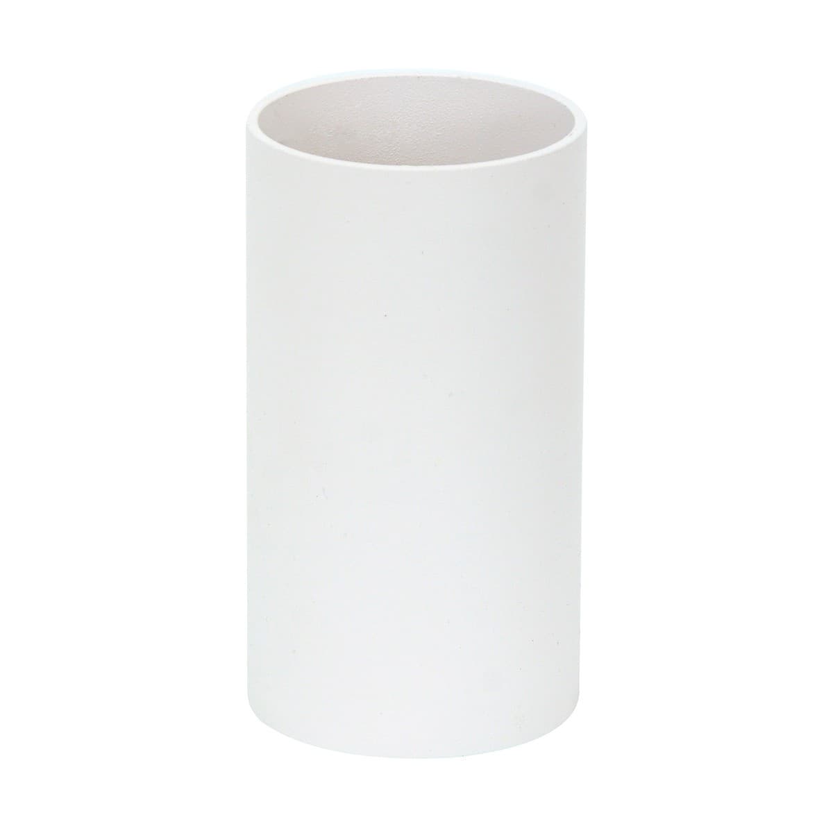 MFL Script Short Cylinder Shade in White