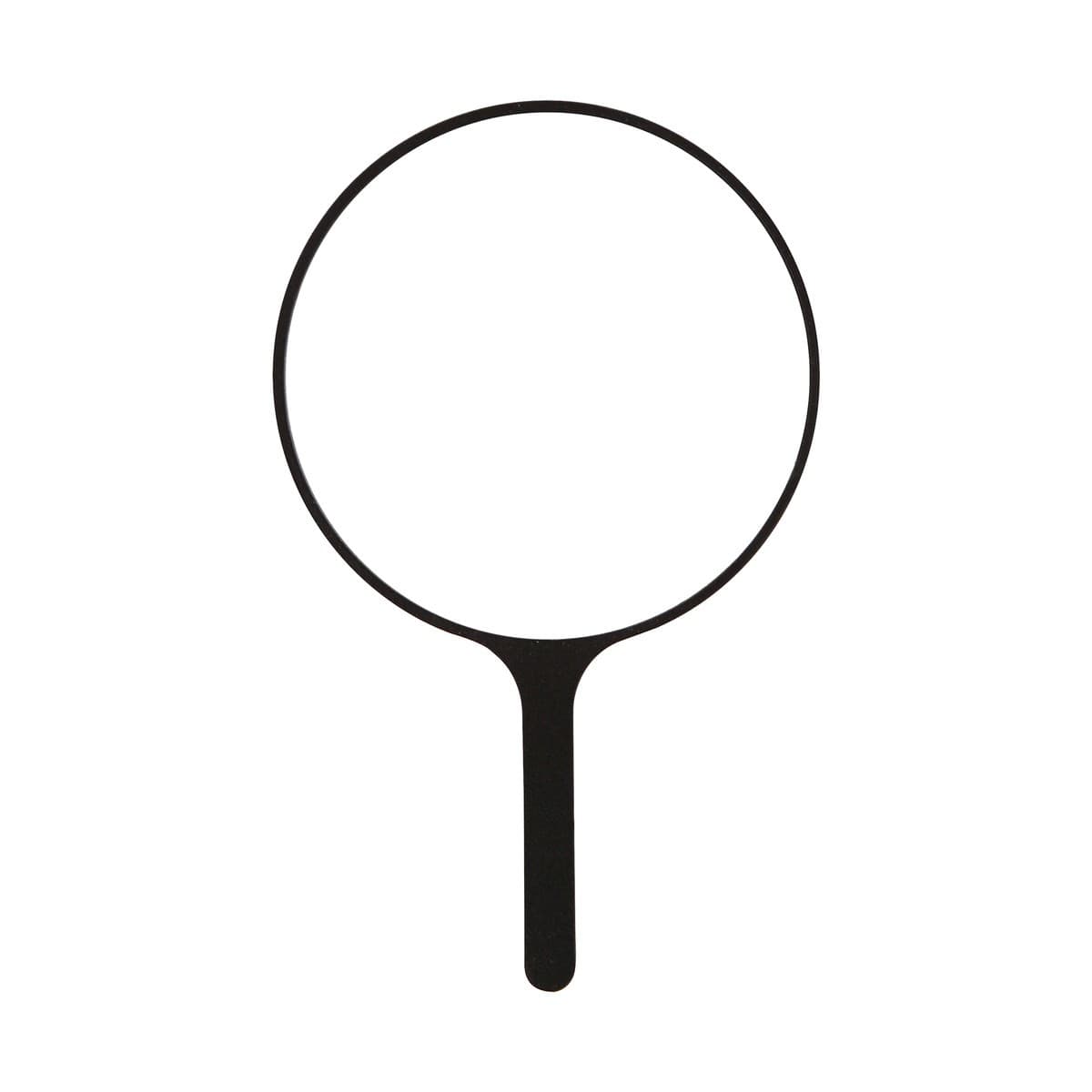 MFL Script Decoration Handle in Black