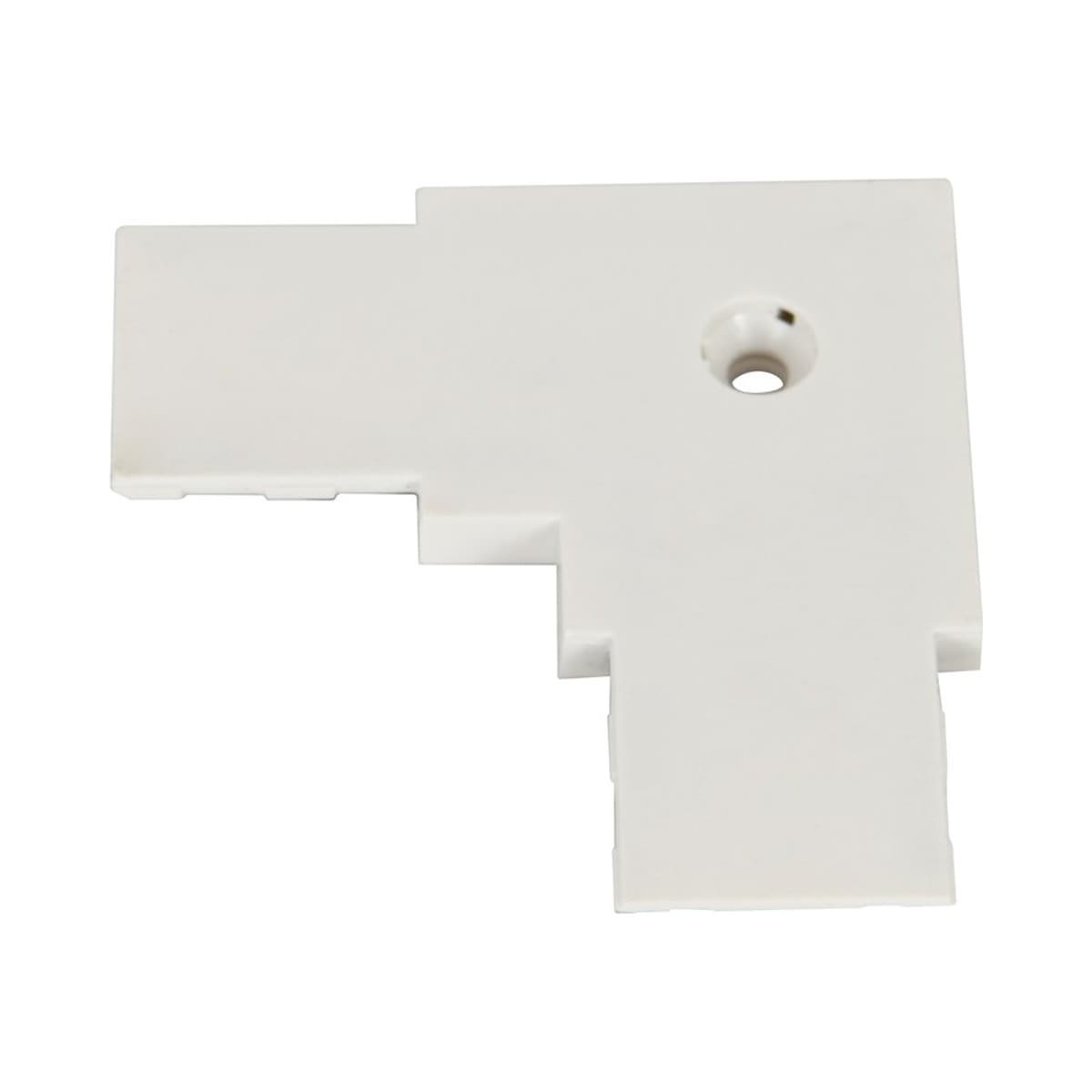 MFL Rail 48V Slimline Track L-Shaped Joiner in White