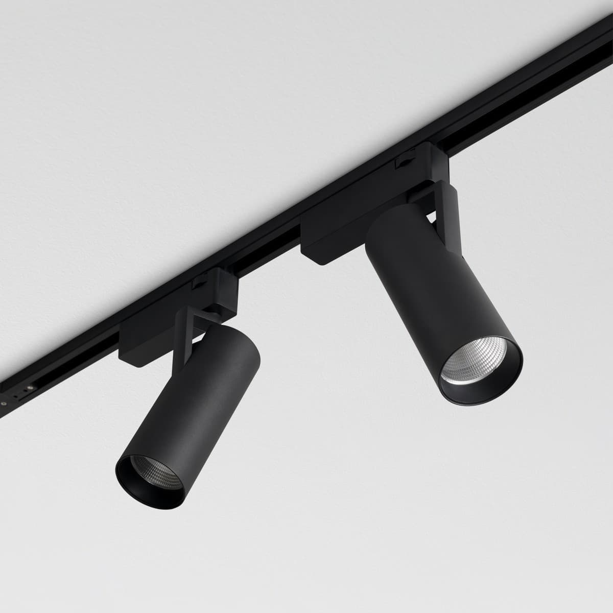 MFL Stark 1 Light LED Track Spot in Black-img-3