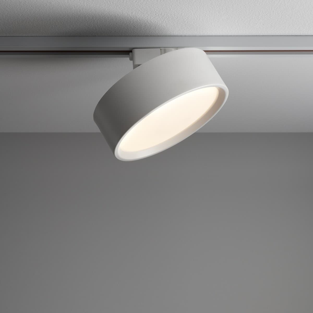 Apolo 180mm 1 Light Track Spot in White-img-2