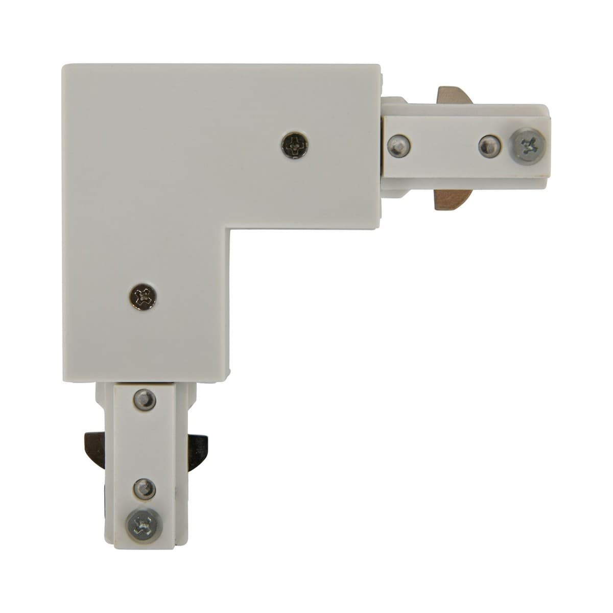 Right Angle Track Joiner in White V2-img-1