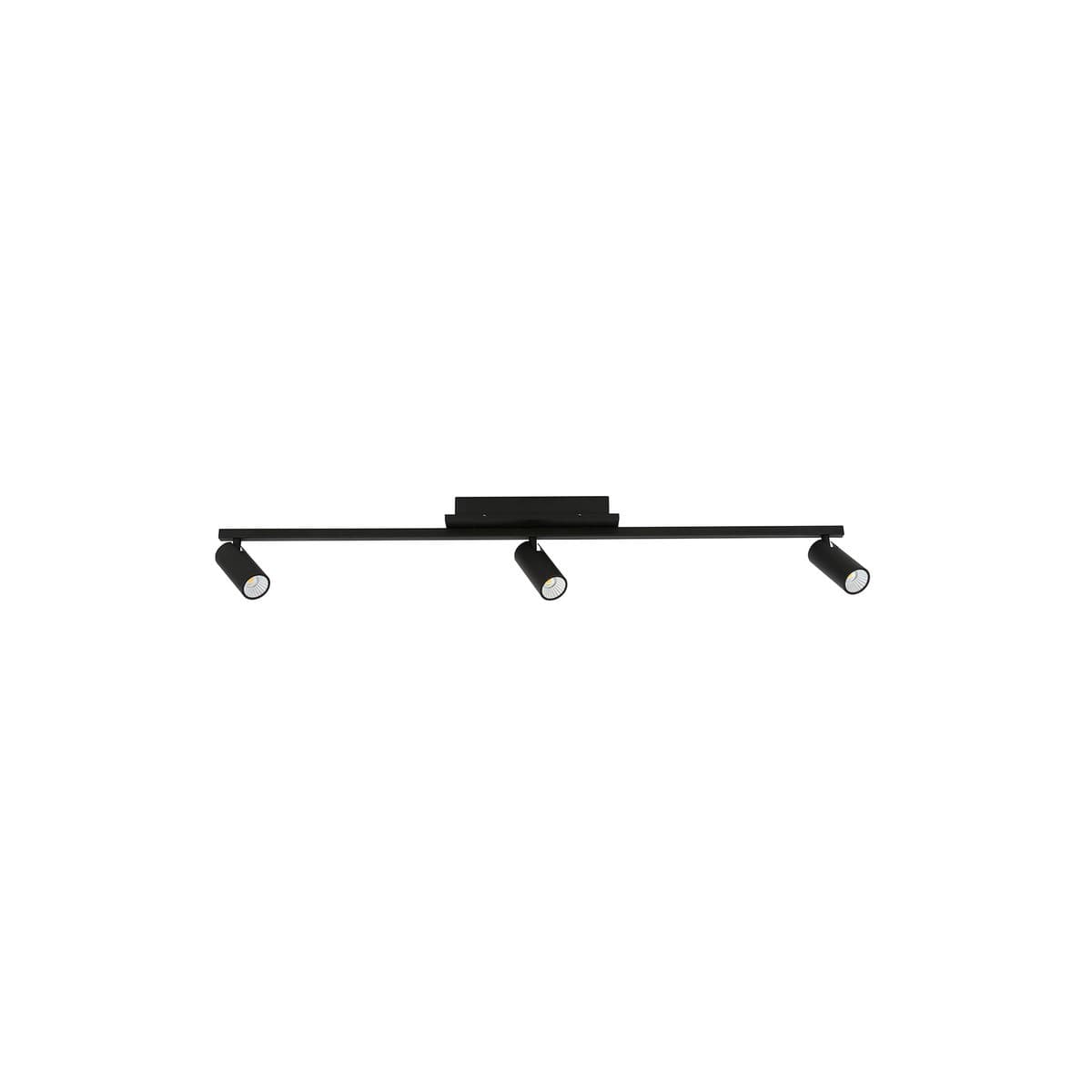 Panorama LED 3 Light Dimmable Spot Light in Black