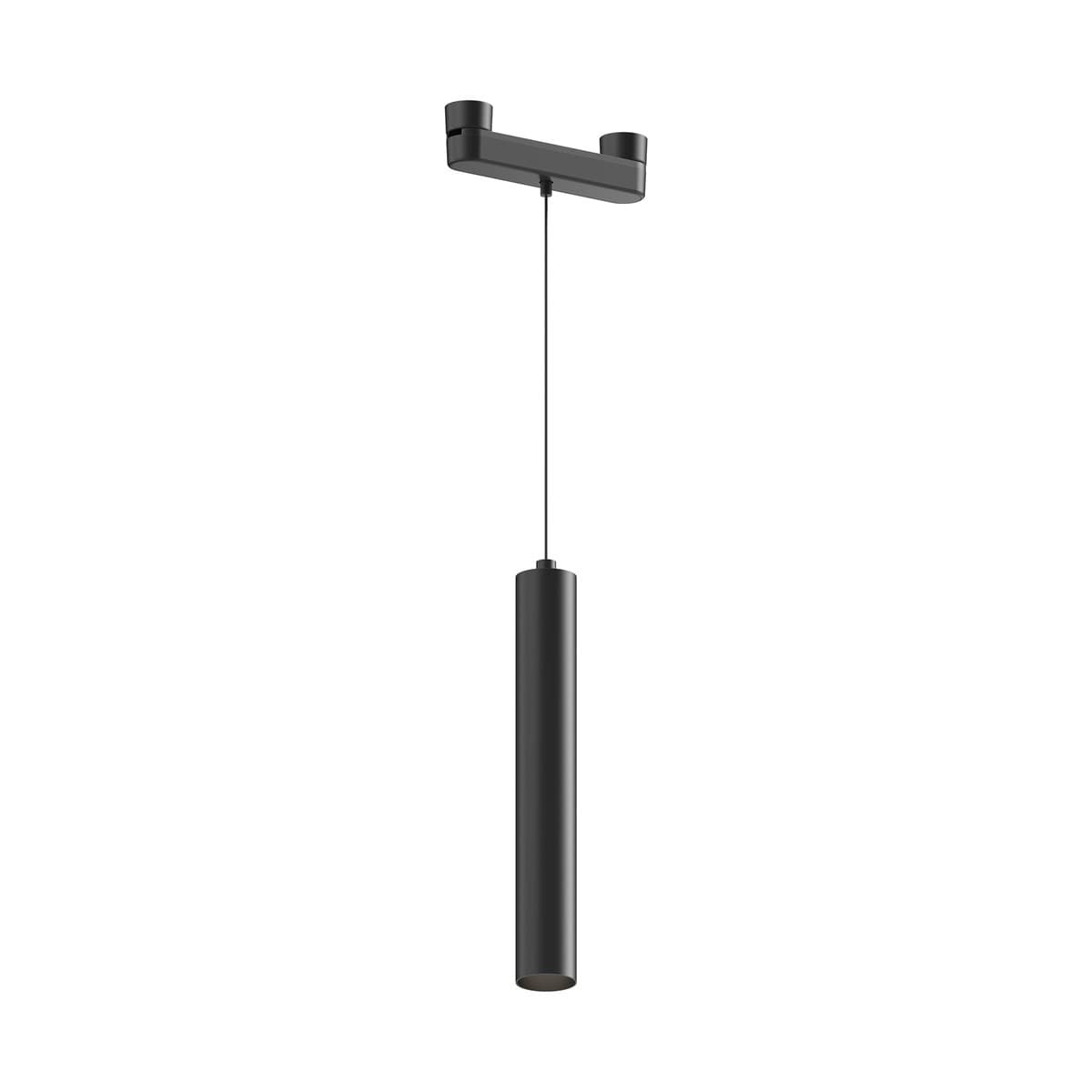 Skywire 24V LED Cylinder Pendant in Black