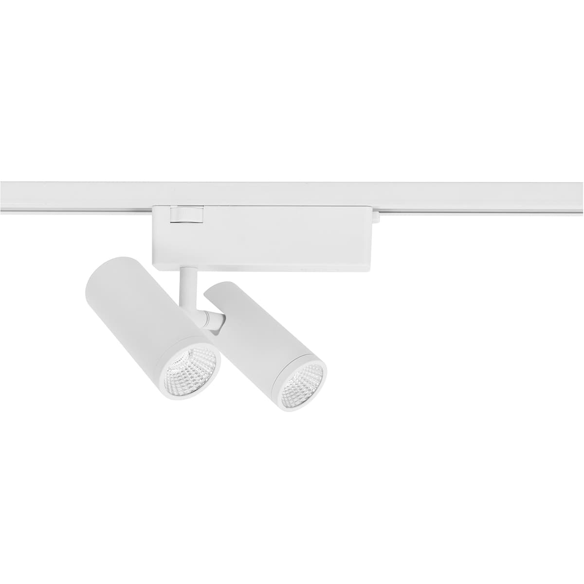 Panorama II 2 Light LED Track Spot Light in White-img-1