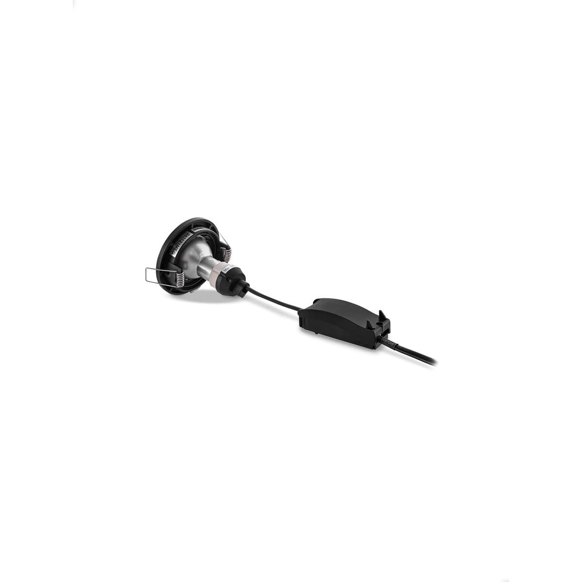 Podean GU10 Tilt Frame Only Recessed 72mm Cut Out Downlight in Black