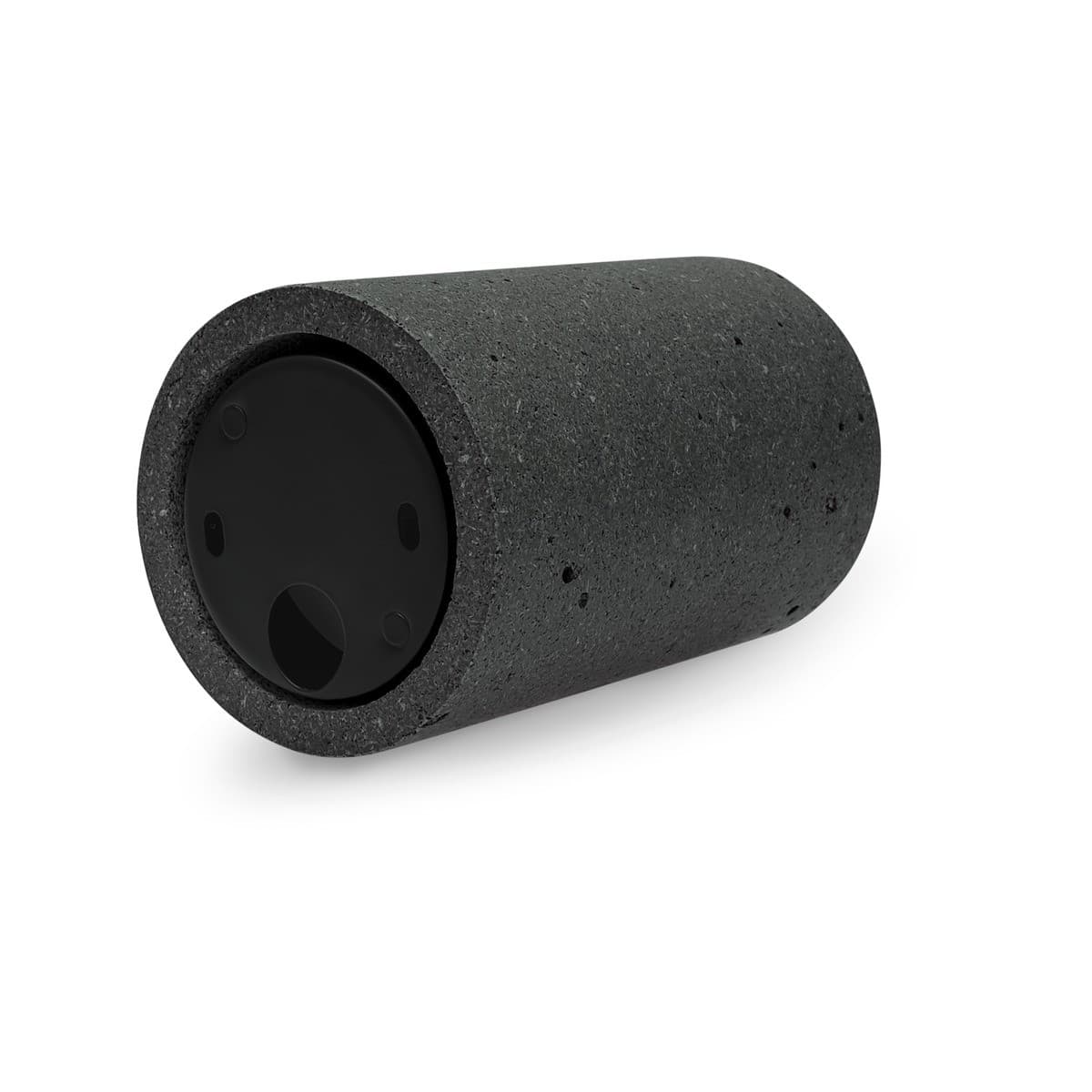 Traviato GU10 Surface Mounted Downlight in Lava Stone with Black Details-img-3