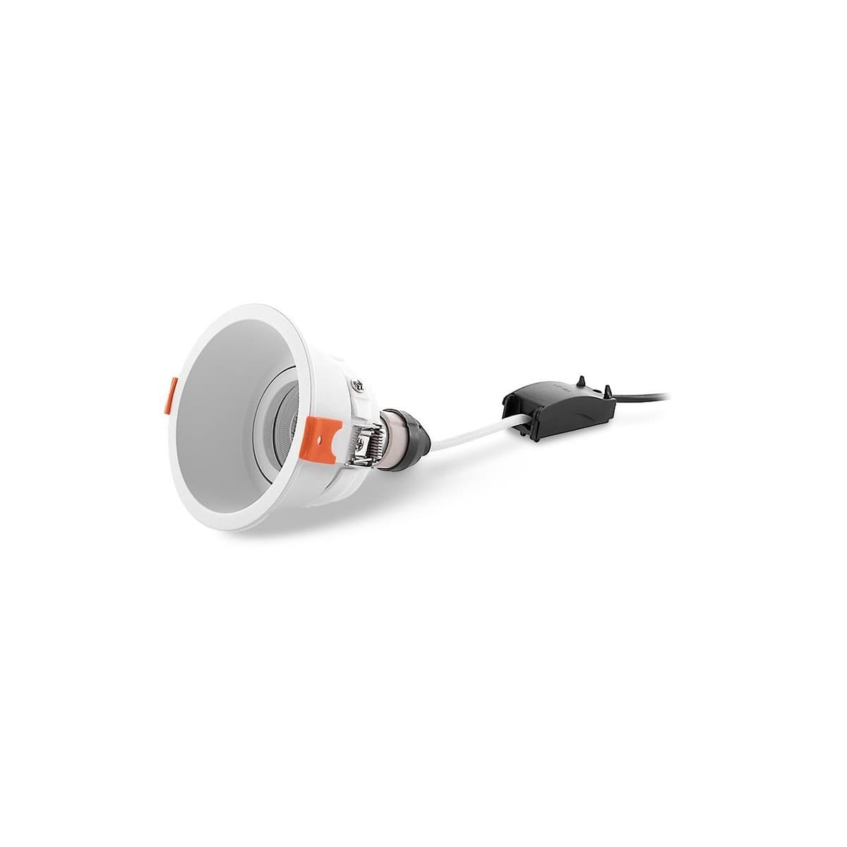 Blaze GU10 Recessed Gimble 88mm Cut Out Downlight in White-img-2