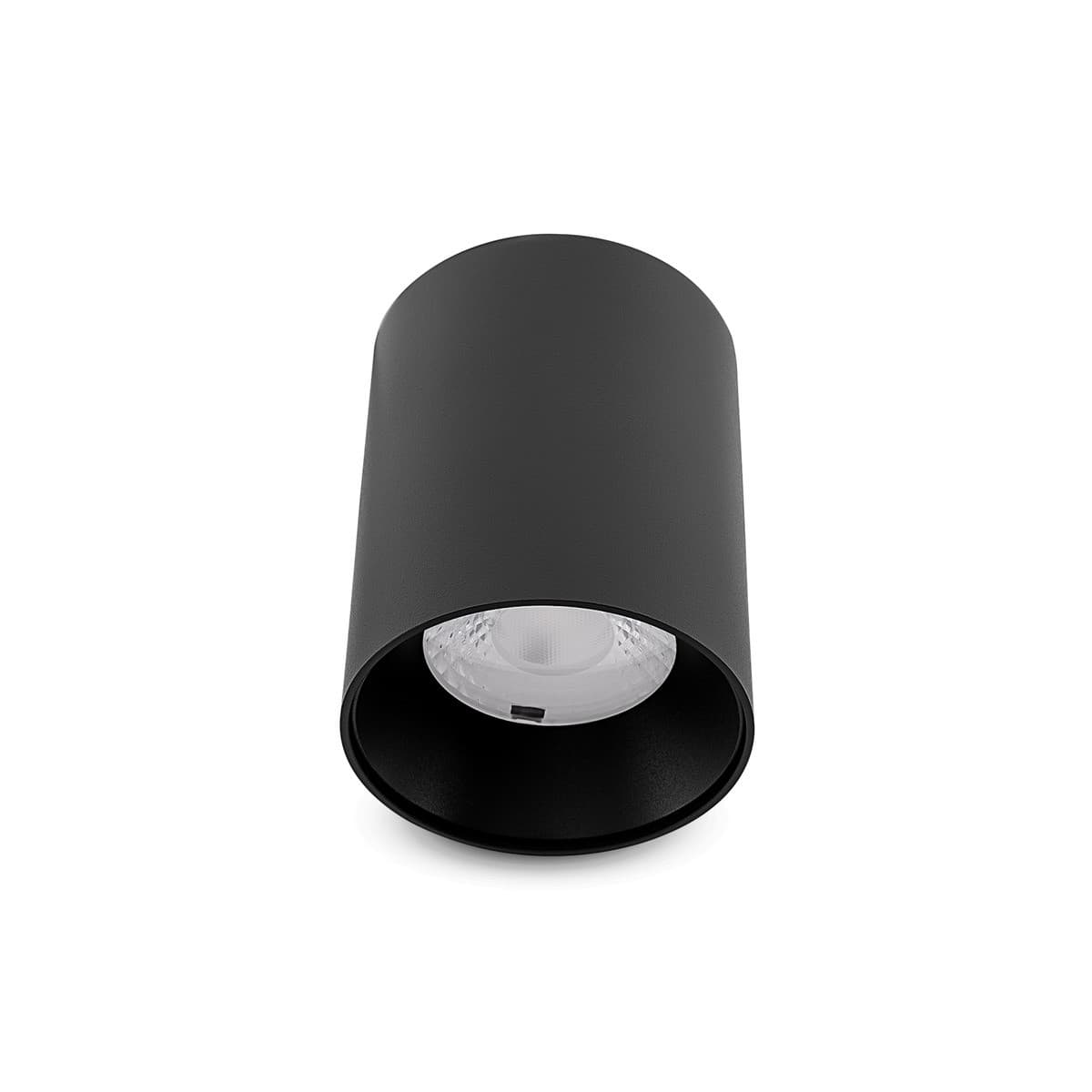 Ison 100mm LED CCT Surface Mounted Downlight in Black-img-1