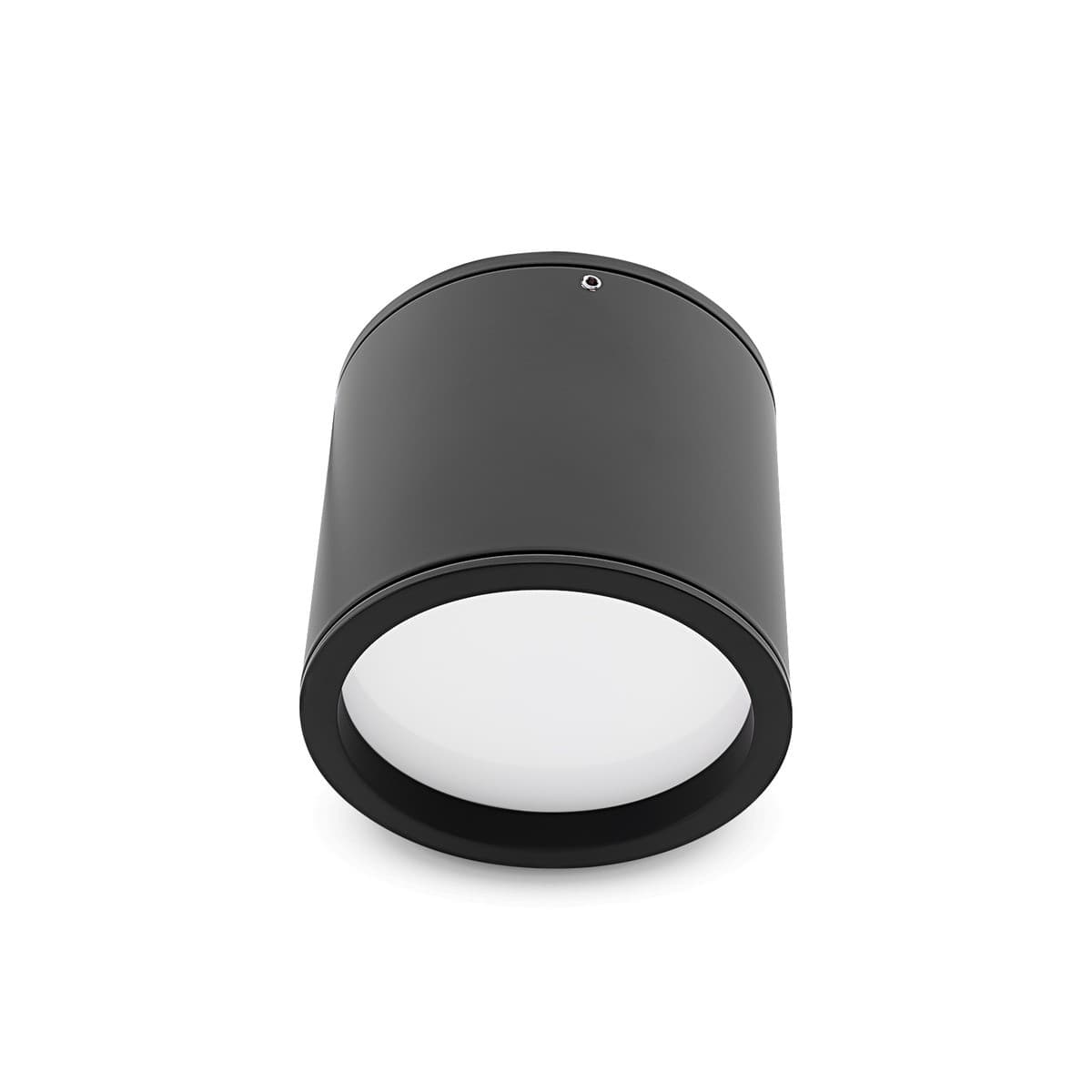 Surface 80mm LED Tri-Colour Surface Mounted Downlight in Black-img-1