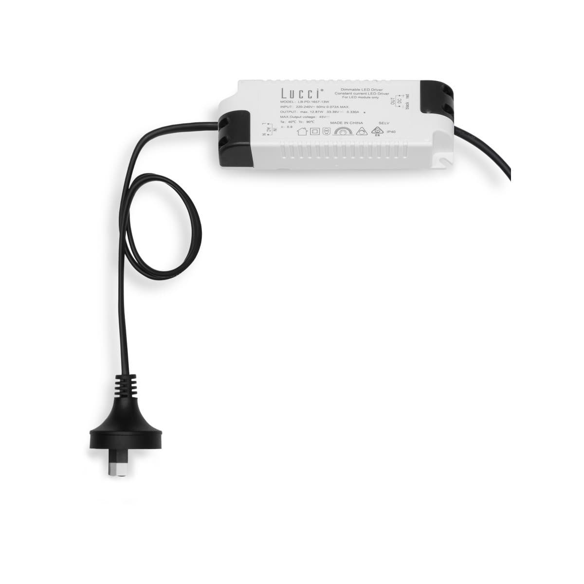 Infinity Maxi LED Recessed Colour Switch 92mm Cut Out Downlight in White-img-3
