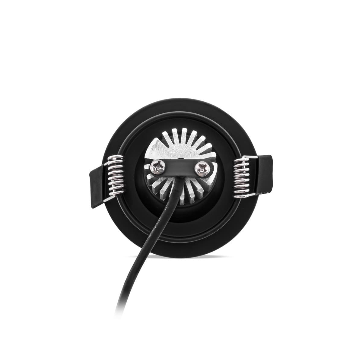 Starlight LED Recessed Adjustable Warm White 50mm Cut Out Downlight in Black-img-3