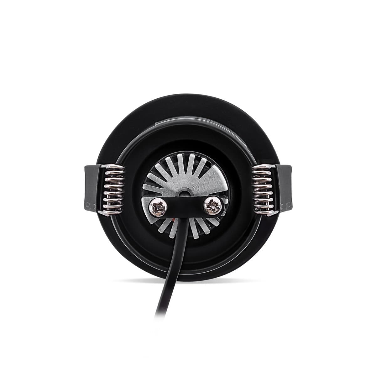 Starlight LED Recessed Adjustable Cool White 50mm Cut Out Downlight in Black-img-2
