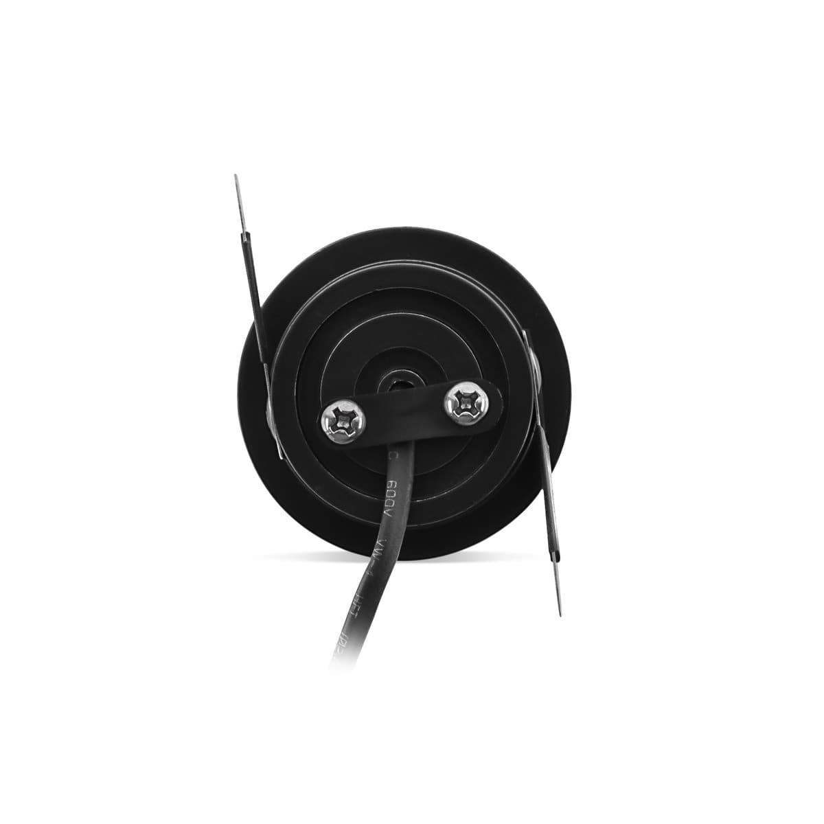 Starlight LED Recessed Fixed  Warm White 36mm Cut Out Downlight in Black-img-2