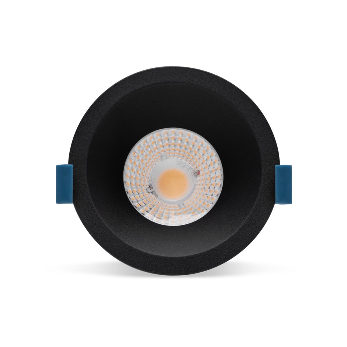City III LED Recessed Fixed CCT 90mm Cut Out  Downlight in Black-img-1