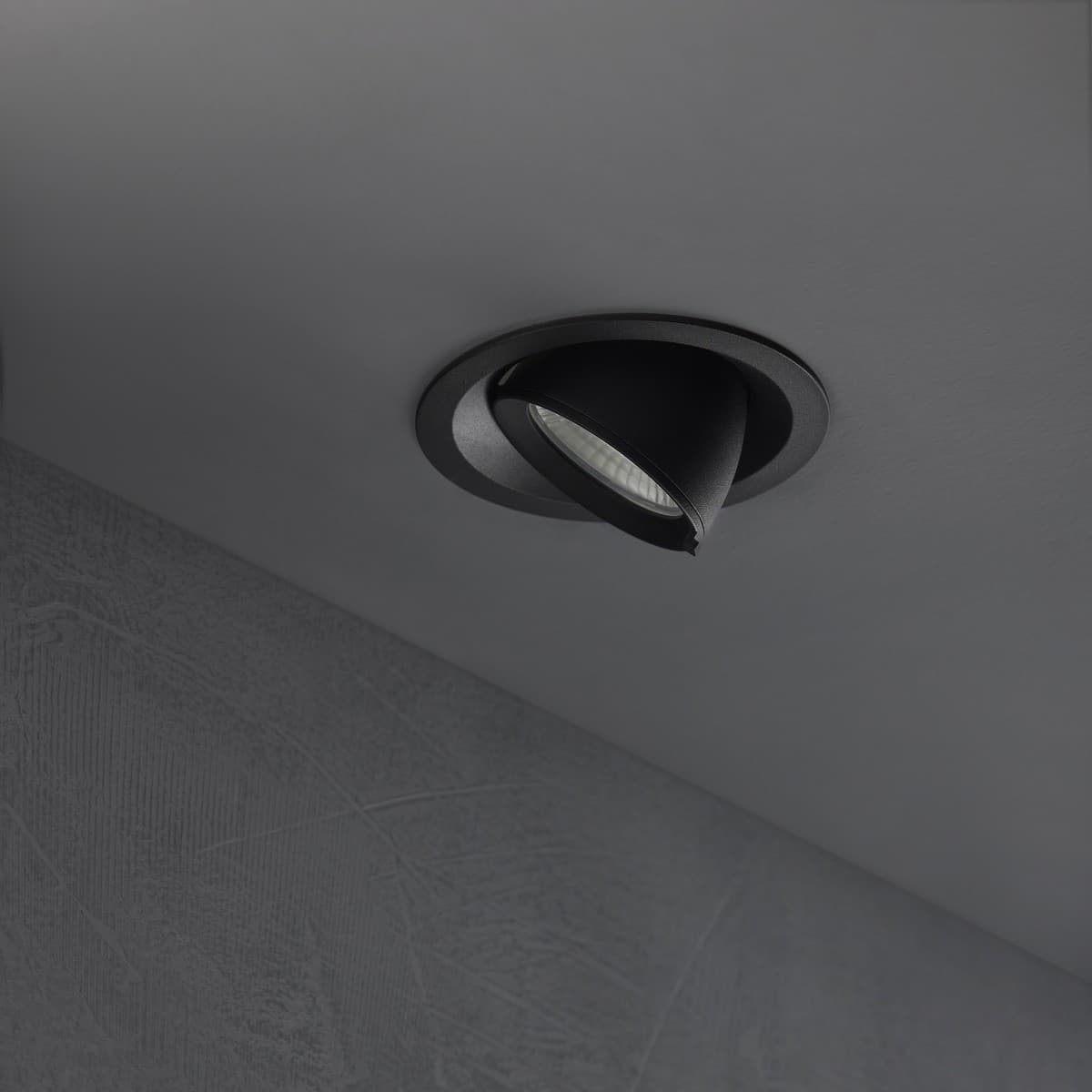 City III LED Recessed Gimble CCT 92mm Cut Out  Downlight in Black-img-6